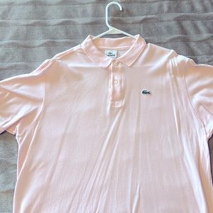 Men’s Light Pink Lacoste Polo Shirt